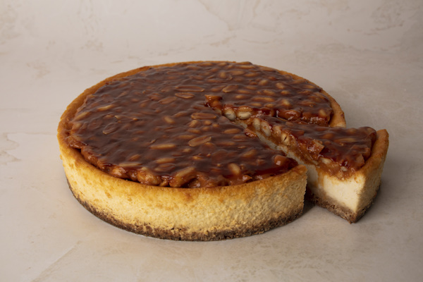 Taart peanut cheesecake